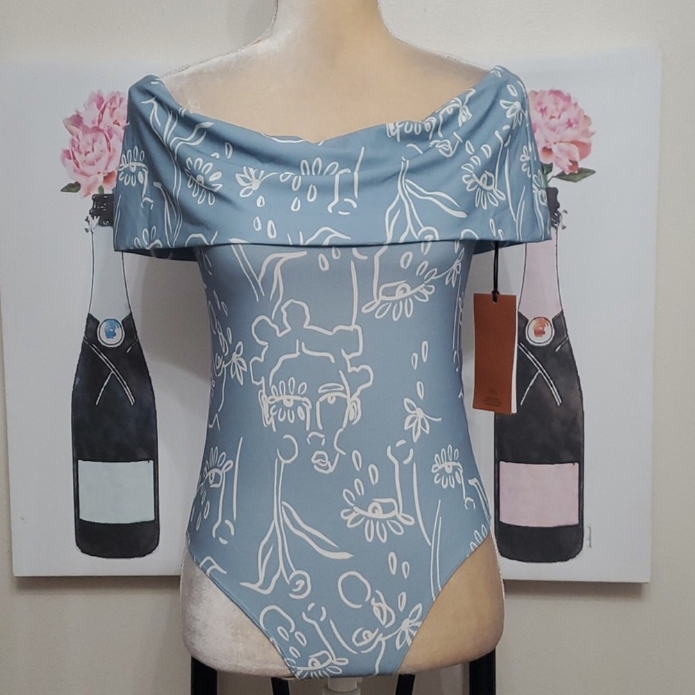NWT Nordstrom By Christina Martinez Bodysuit